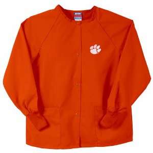  Clemson Tigers NCAA Nursing Jacket (Orange) Sports 