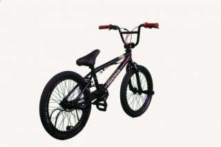 BMX Fahrrad 20 Zoll Piranha P4 360 Rotor Pegs Schwarz Freestyle Rad 