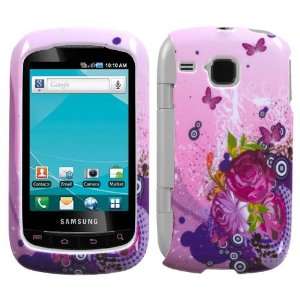   Flowers Phone Protector Faceplate Cover For SAMSUNG I857(DoubleTime