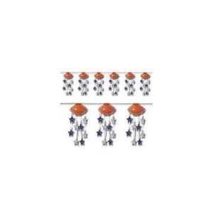  12 3D Football Garland Decoration