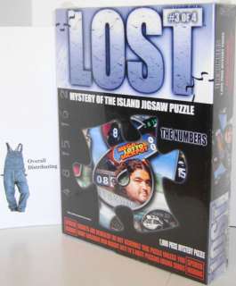 LOST   THE NUMBERS 1000 Pc TDC Puzzle Sealed in Box  