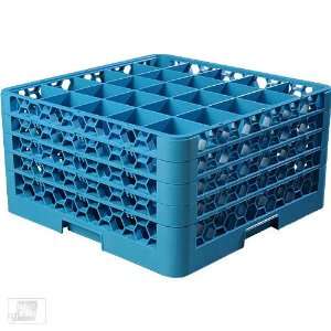   25 Compartment OptiClean Glass Racks w/4 Extenders