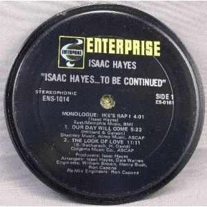 Isaac Hayes   To Be Continued (Coaster)