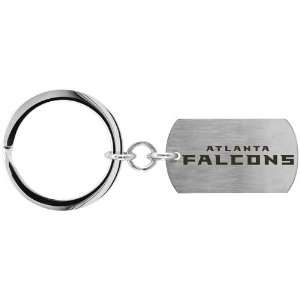 Team Titanium Atlanta Falcons Steel Key Ring  Sports 