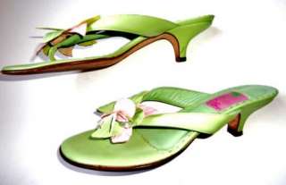  HOT LISTING LILLY PULITZER Green SANDALS Womens Shoes 