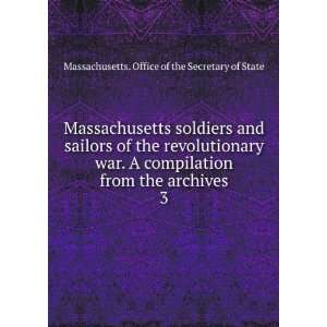   Massachusetts. Office of the Secretary of State  Books