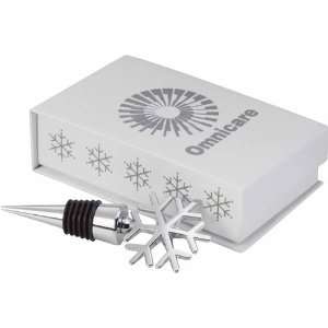 Frost Classic Wine Stopper (White)   48 Pcs. Imprinted with your logo 