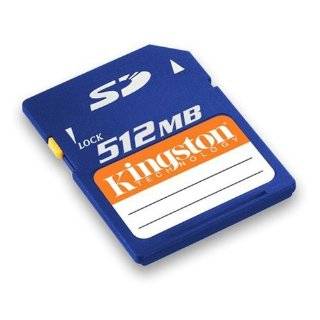 Kingston 512 MB Secure Digital Card (SD/512) (Retail Package)