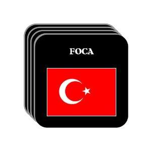  Turkey   FOCA Set of 4 Mini Mousepad Coasters 