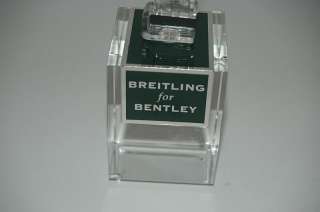 BREITLING FOR BENTLEY KRISTALL UHRENSTÄNDER RARITÄT  