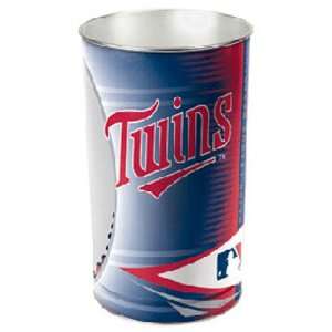 Minnesota Twins MLB Tapered Wastebasket (15 Height)  