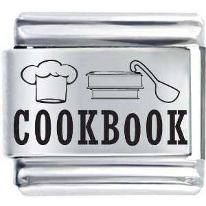  Cookbook Laser Italian Charm Charms Pugster Jewelry