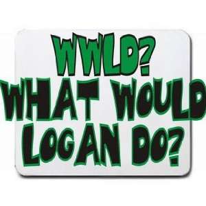  WWLD? What would Logan do? Mousepad