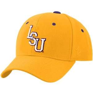 Zephyr LSU Tigers Gold Toddler ZFit Hat 