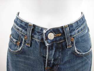 LEVIS Blue Cotton Bootcut Denim Pants Jeans Size 25  