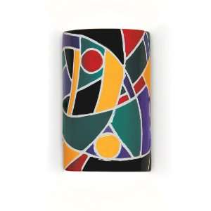 A19 Mosaic Picasso Wall Sconce Multicolor  Kitchen 