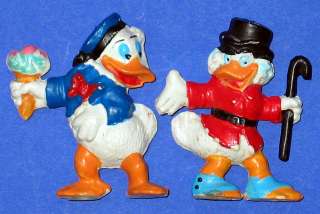 Dagobert & Donald  sehr alte Walt Disney Figuren  