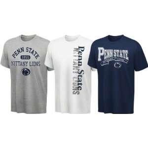 Penn State Nittany Lions Cube T Shirt 3 Pack