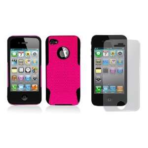  Apple iPhone 4 Hybrid Performated Mesh Case, Screen 