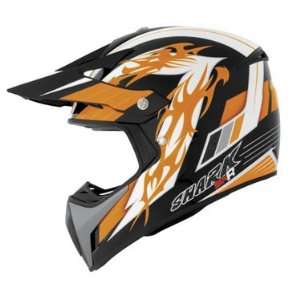  Shark SXR Motorcycle Helmet   Crew Line Black/Orange 