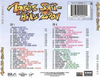 Après Ski Hits 2001   doppel CD   guter Zustand   Apres Ski  