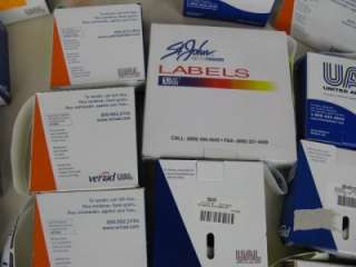 Veriad UAL United Ad Label Medical Tag Lot of 40+ Boxes  