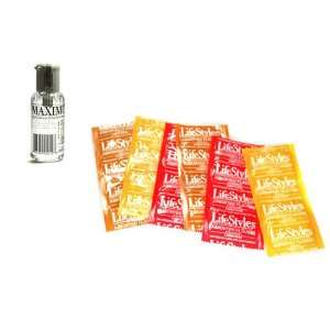 LifeStyles Lucious Flavors Premium Latex Condoms Lubricated 24 condoms 