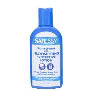 Safe Sea lotion Jellyfish Sting prevent sunscreen 15 SPF sunblock 