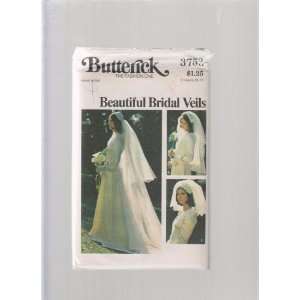  Wedding Bridal Veil ; Butterick Sewing Pattern 3753 