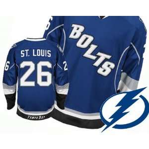 Bay Lightning Authentic NHL Jerseys Martin St. Louis Third Blue Hockey 