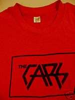 Vintage The Cars Concert T Shirt 1978 Tour Soft M/S  