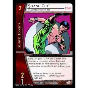 com Shang Chi, Master of Kung Fu (Vs System   Marvel Knights   Shang 