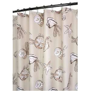  Park B. Smith Sea Life Watershed Shower Curtain, Linen 