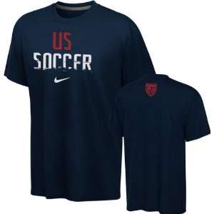 United States Soccer Black Nike Quickstrike Legend T Shirt  