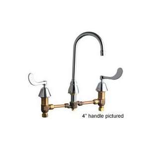  Chicago Faucets 786 WCE3 319CP Chrome Manual Deck Mounted 