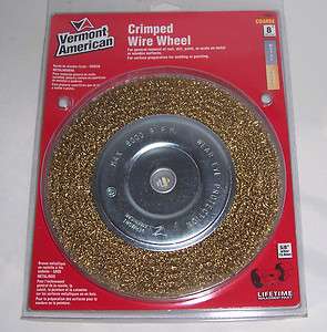 Vermont American Crimped Wire Wheel Coarse 8 Model 16807 0 4532516807 