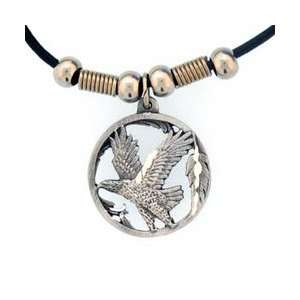  Earth Spirit Necklace   Flying Eagle