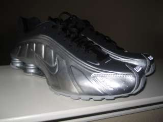 NIKE SHOX R4 SILVER CHROME FOAMPOSITE SHOES RUNNING SNEAKERS 12 R5 95 