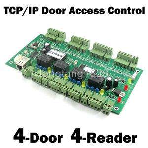 Door 4 Reader TCP/IP Door Access Controller & Softwar  