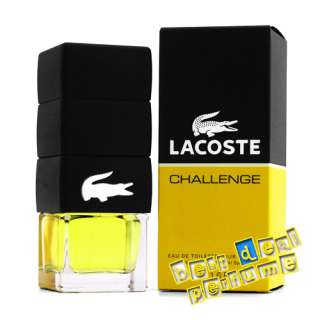 CHALLENGE  LACOSTE  COLOGNE 1.6 EDT 1.7 new in box  