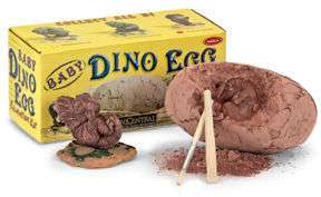 Rex egg dig kit dino Tyrannosaurus dinosaur excavation 