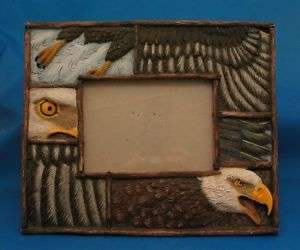 American Bald Eagle Picture Photo Frame AWESOME  
