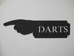 DARTS HAND SIGN GAME ROOM MAN CAVE BOARDS TIPS  