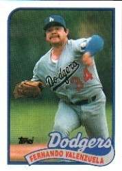 1989 Topps Los Angeles Dodgers Team Set (33)  