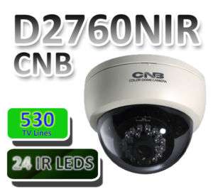 CNB IR Dome Security Camera 530 TVL D2760NIR CCTV  
