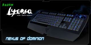 Razer Lycosa Programmable Backlit Gaming Keyboard  