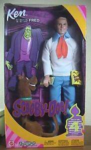 Ken Doll as Fred from Scooby Doo Barbie NRFB Mint  