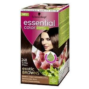 Schwarzkopf Essential Color Haarfarbe 248 Kaffee Braun (exotic Browns 