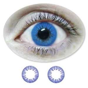   Kontaktlinsen Eintageslinsen Fun Blue /Blaue ohne Stärken / Dioptrien