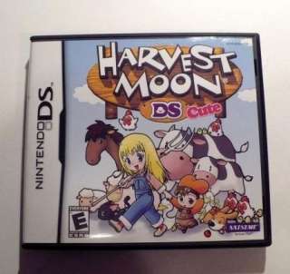 NINTENDO DS HARVEST MOON DS CUTE COMPLETE IN BOX 719593100058  